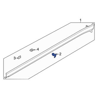 Genesis OE - Rocker Panel Molding Clip