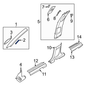 Genesis OE - Dashboard Air Vent Trim