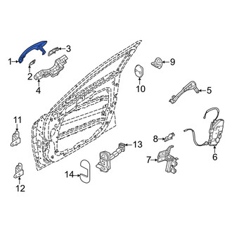 Genesis OE - Front Left Outer Exterior Door Handle