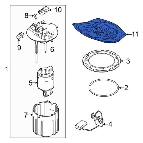 Fuel Tank Access Cover