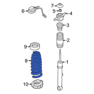 Genesis OE - Rear Coil Spring