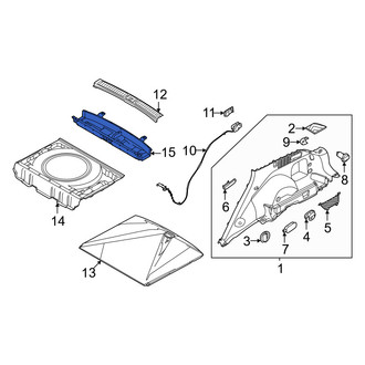 Genesis OE - Rear Floor Storage Compartment