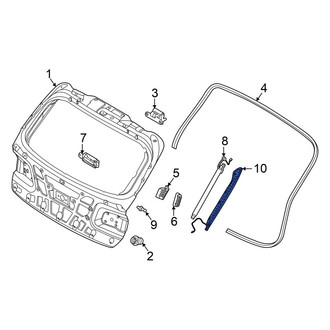 Genesis OE - Rear Left Liftgate Object Sensor