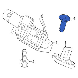 Genesis OE - Liftgate Lock Striker Plate Screw