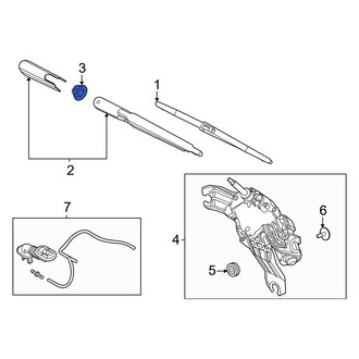 Genesis OE - Wiper Arm Nut