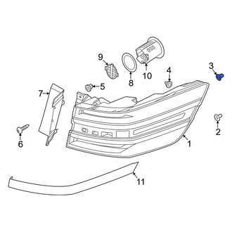 Genesis OE - Tail Light Grommet