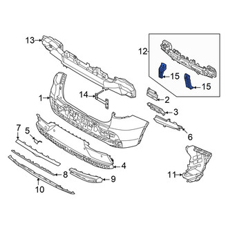 Genesis OE - Right Bumper Impact Bar Bracket