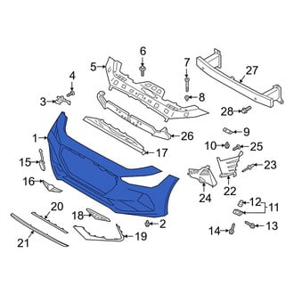 Genesis OE - Front Bumper Cover