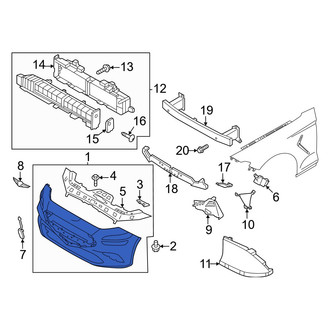 Genesis OE - Front Bumper Cover