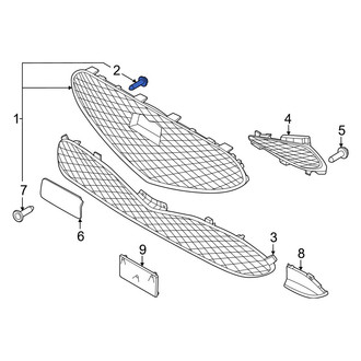Genesis OE - Lower Grille Screw