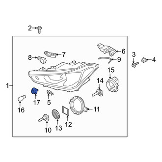 Genesis OE - Front Turn Signal Light Socket