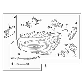 Genesis OE - Front Left Headlight Assembly
