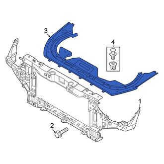 Genesis OE - Front Radiator Support Access Cover