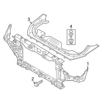 Genesis OE - Radiator Support