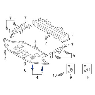 Genesis OE - Drive Motor Battery Pack Cover Bolt