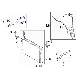 Genesis OE - Radiator Hose Clamp