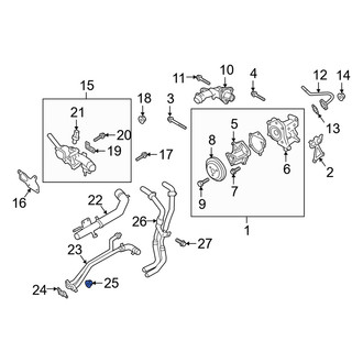 Genesis OE - Turbocharger Oil Line Nut