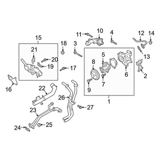 Genesis OE - Cooling - Water Pump (2.0L)