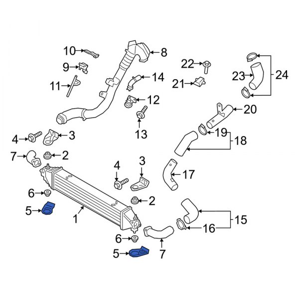 Intercooler Bracket