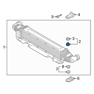 Genesis OE - Lower Intercooler Insulator