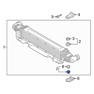 Genesis OE - Upper Intercooler Insulator