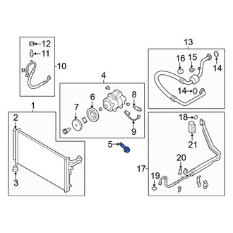 Genesis OE - A/C Compressor Bolt