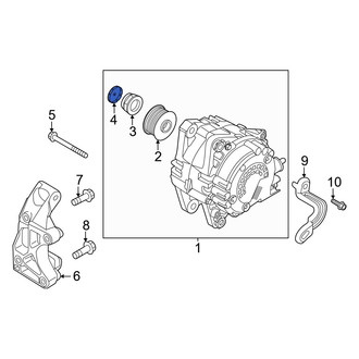 Genesis OE - Alternator Pulley Cap
