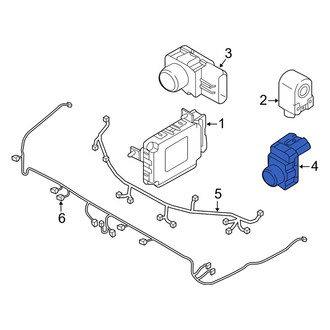 Genesis OE - Rear Parking Aid Sensor