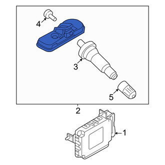 Genesis OE - Tire Pressure Monitoring System (TPMS) Sensor