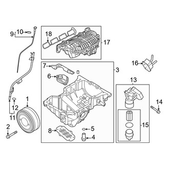 Genesis OE - Engine Parts (Base / Sport Prestige 2.5L)