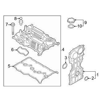 Genesis OE - Engine - Valve & Timing Covers (2.0L)