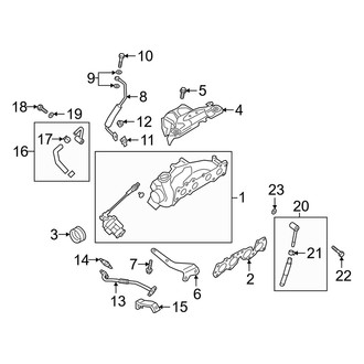 Genesis OE - Engine - Turbocharger & Components (2.0L)