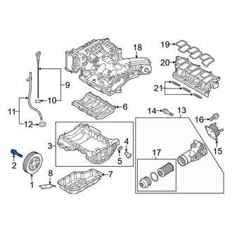 Genesis OE - Engine Harmonic Balancer Bolt