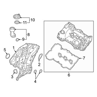 Genesis OE - Engine - Valve & Timing Covers (3.3L)