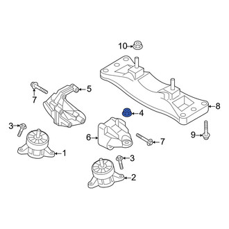 Genesis OE - Engine Mount Nut