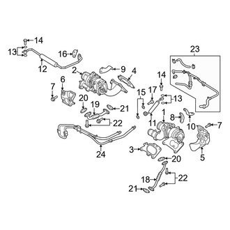 Genesis OE - Engine - Turbocharger & Components (3.3L)