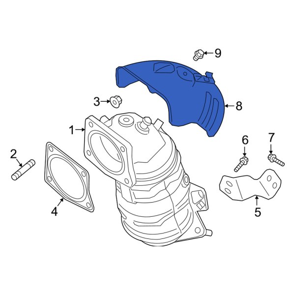 Catalytic Converter Heat Shield