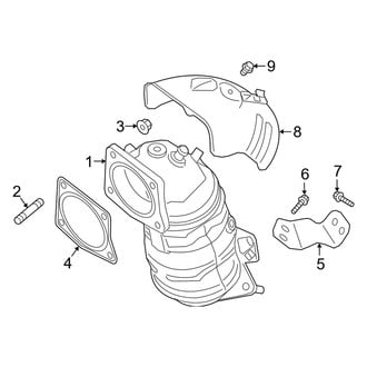 Genesis OE - Exhaust System - Converter (Base / Prestige 2.0L)