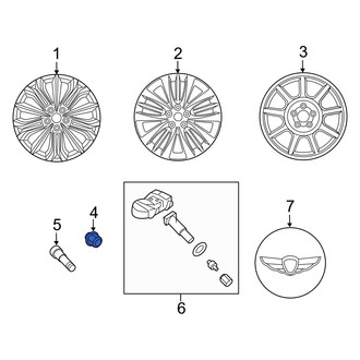 Genesis OE - Wheel Lug Nut