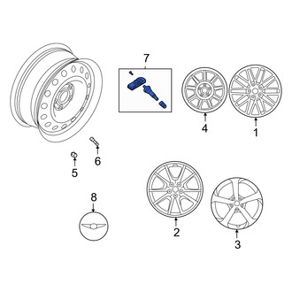 Genesis OE - Tire Pressure Monitoring System (TPMS) Sensor
