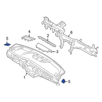 Genesis OE - Front Left Windshield Defroster Nozzle