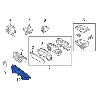 Genesis OE - HVAC Heater Control Knob Kit