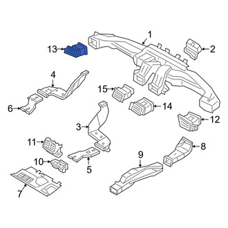 Genesis OE - Front Left Outer Dashboard Air Vent