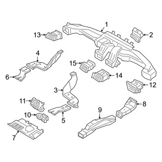 Genesis OE - Instrument Panel - Ducts
