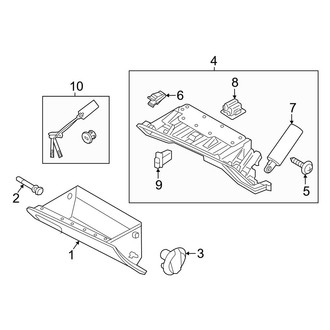 Genesis OE - Instrument Panel - Glove Box