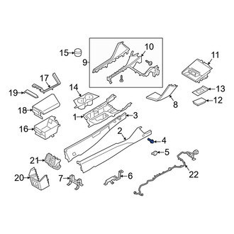 Genesis OE - Console Panel Bolt