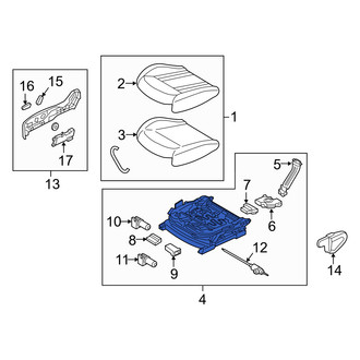 Genesis OE - Front Right Seat Adjuster