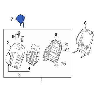 Genesis OE - Front Left Headrest