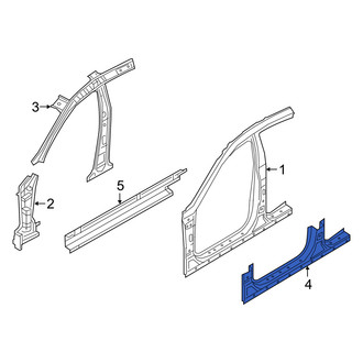 Genesis OE - Front Left Inner Rocker Panel