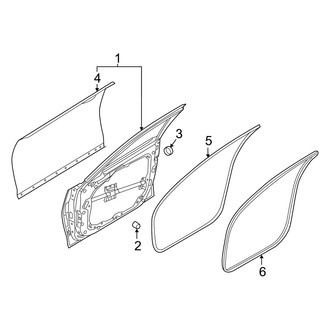 Genesis OE - Front Door - Door & Components
